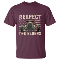 Respect The Elders T Shirt 1932 American Classic Hotrod