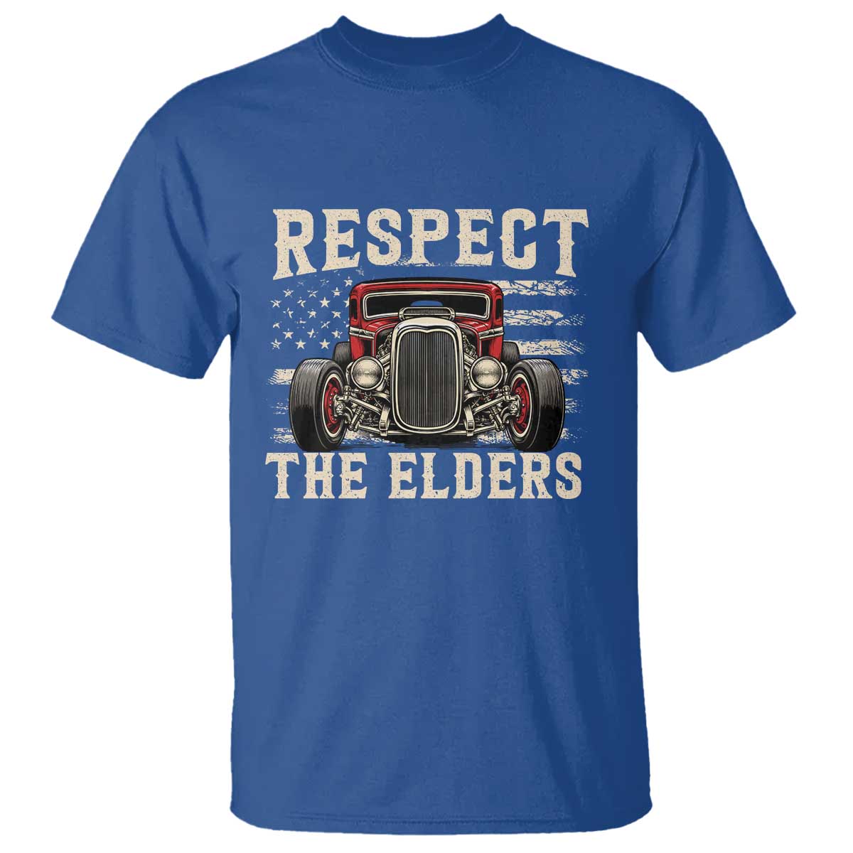 Respect The Elders T Shirt 1932 American Classic Hotrod
