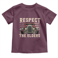 Respect The Elders Toddler T Shirt 1932 American Classic Hotrod