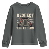Respect The Elders Youth Sweatshirt 1932 American Classic Hotrod
