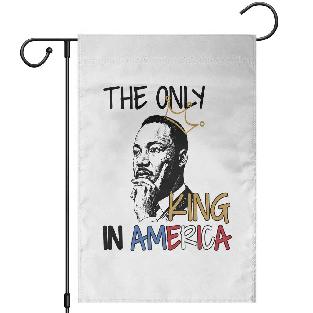 Martin Luther King Jr Garden Flag The Only King An America - Wonder Print Shop