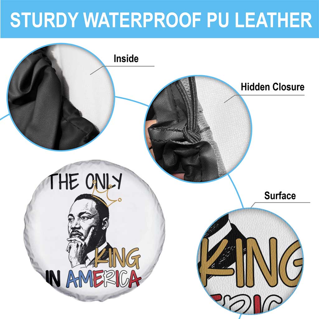 Martin Luther King Jr Spare Tire Cover The Only King An America - Wonder Print Shop
