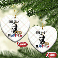 Martin Luther King Jr Ceramic Ornament The Only King An America - Wonder Print Shop