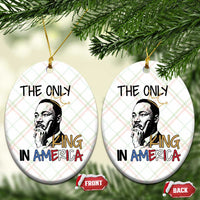 Martin Luther King Jr Ceramic Ornament The Only King An America - Wonder Print Shop