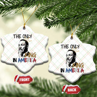 Martin Luther King Jr Ceramic Ornament The Only King An America - Wonder Print Shop