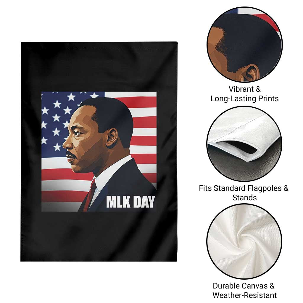 Martin Luther King Jr Garden Flag Human Rights - Wonder Print Shop