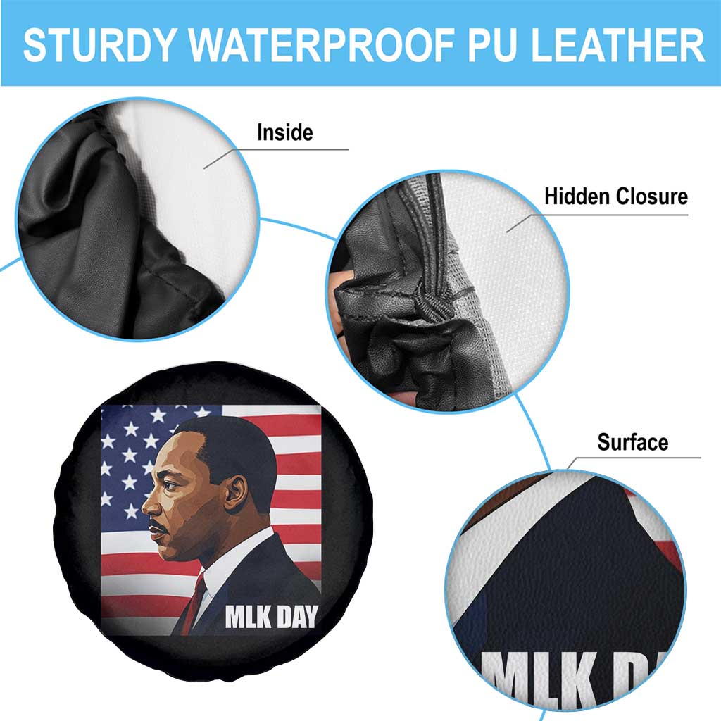 Martin Luther King Jr Spare Tire Cover Human Rights - Wonder Print Shop