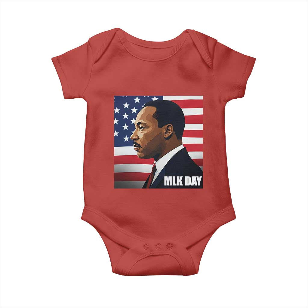 Martin Luther King Jr Baby Onesie Human Rights - Wonder Print Shop