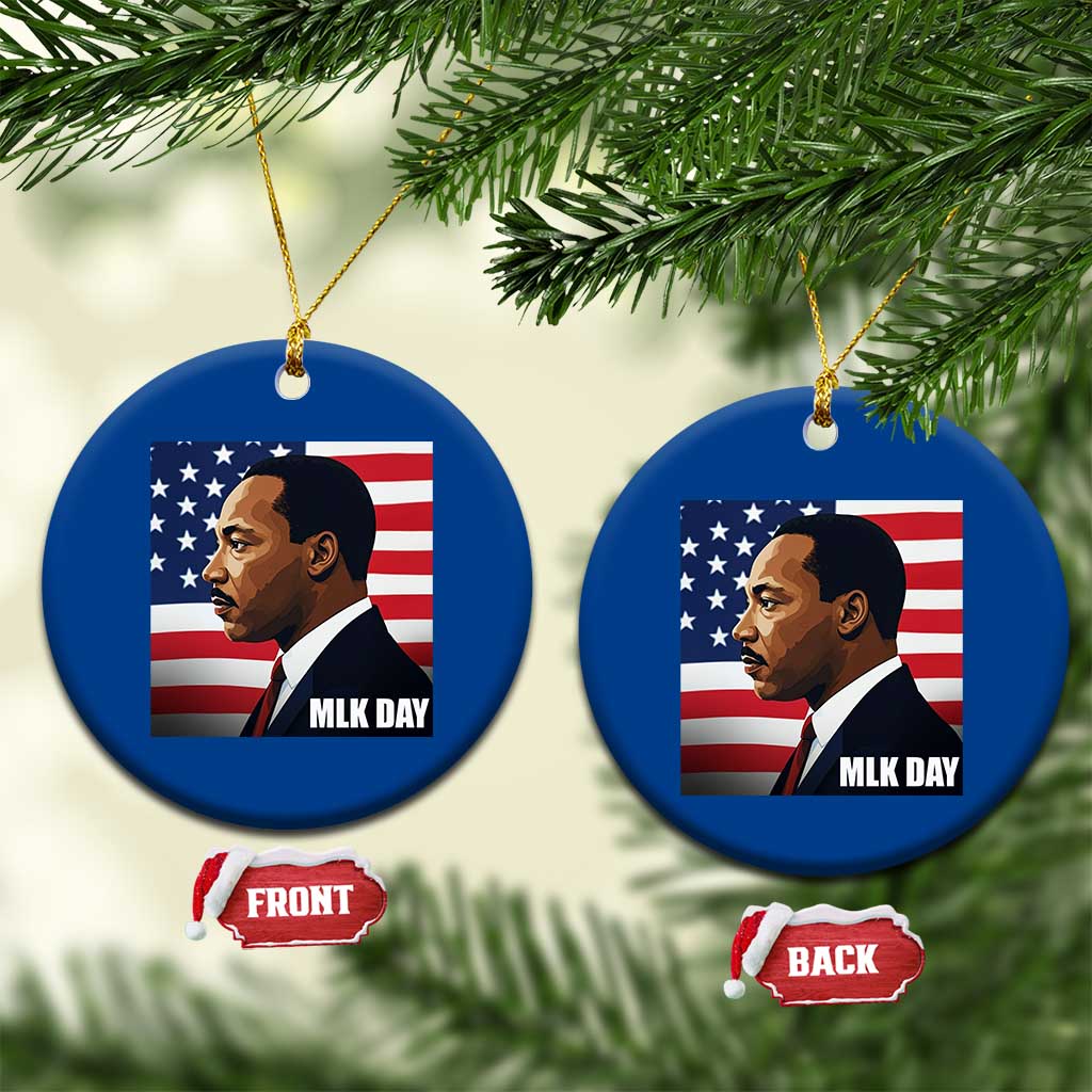 Martin Luther King Jr Ceramic Ornament Human Rights - Wonder Print Shop