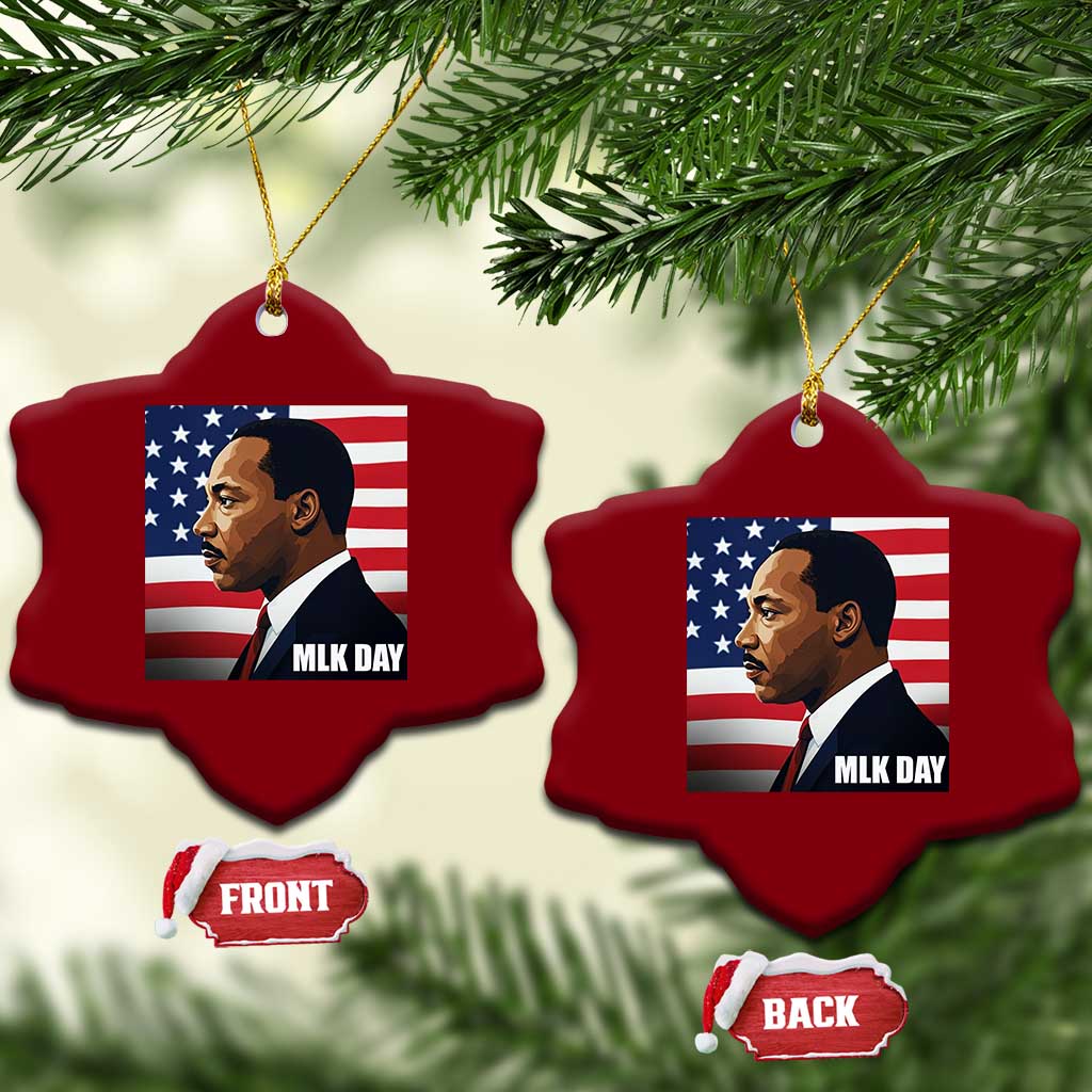 Martin Luther King Jr Ceramic Ornament Human Rights - Wonder Print Shop