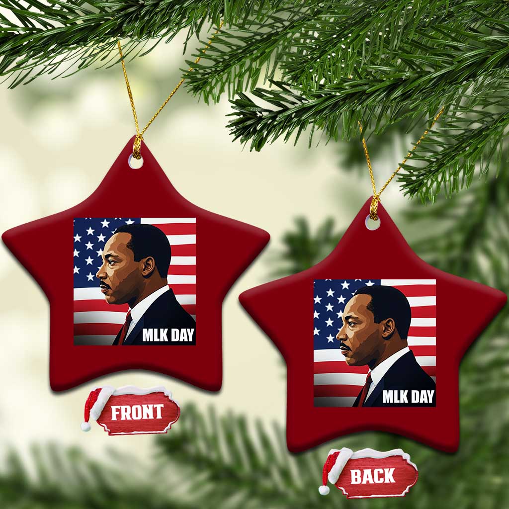 Martin Luther King Jr Ceramic Ornament Human Rights - Wonder Print Shop