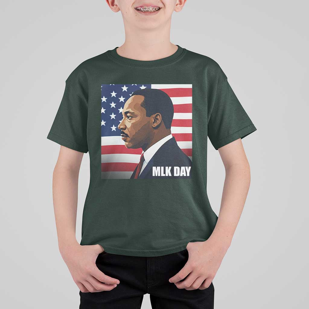 Martin Luther King Jr T Shirt For Kid Human Rights - Wonder Print Shop