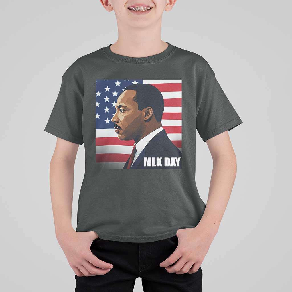 Martin Luther King Jr T Shirt For Kid Human Rights - Wonder Print Shop