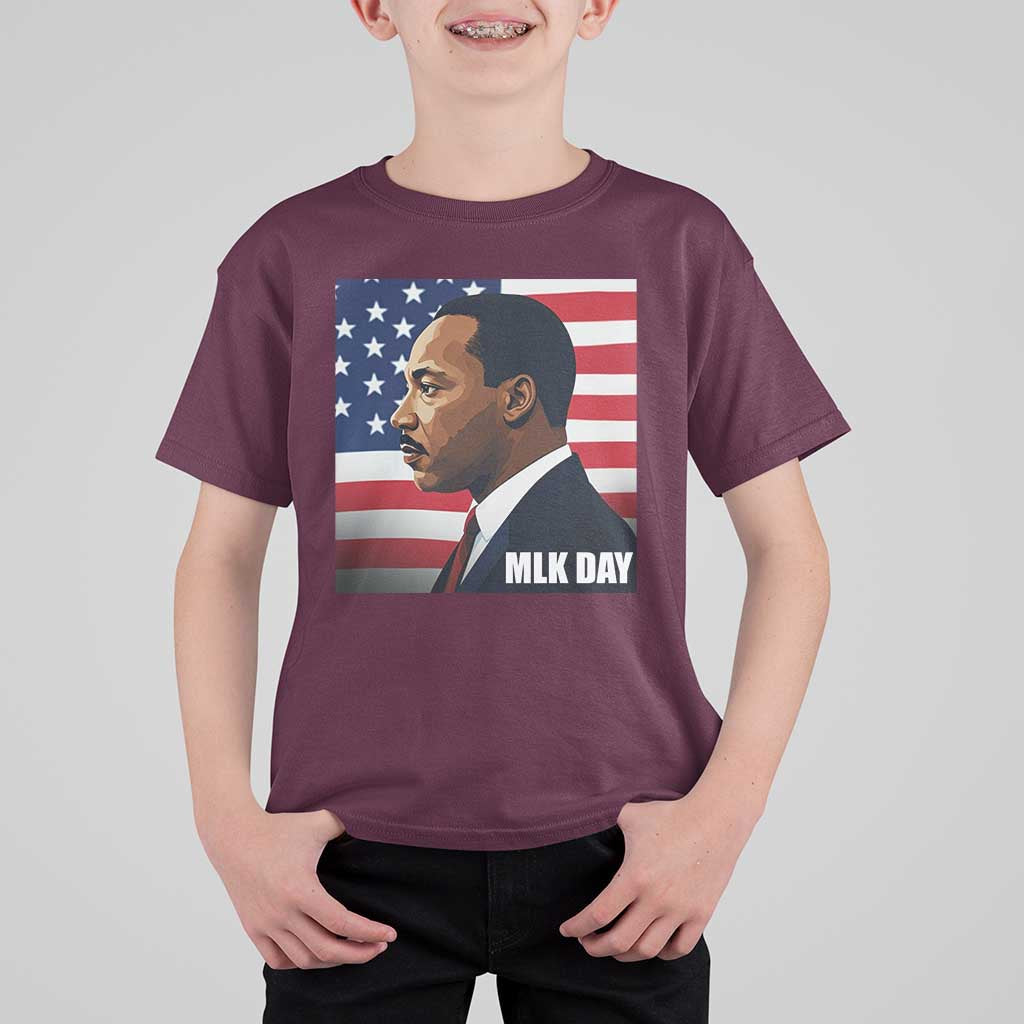 Martin Luther King Jr T Shirt For Kid Human Rights - Wonder Print Shop