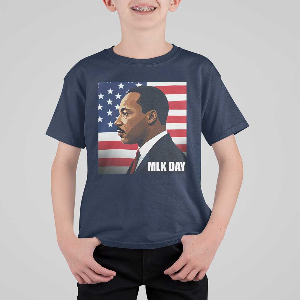 Martin Luther King Jr T Shirt For Kid Human Rights - Wonder Print Shop