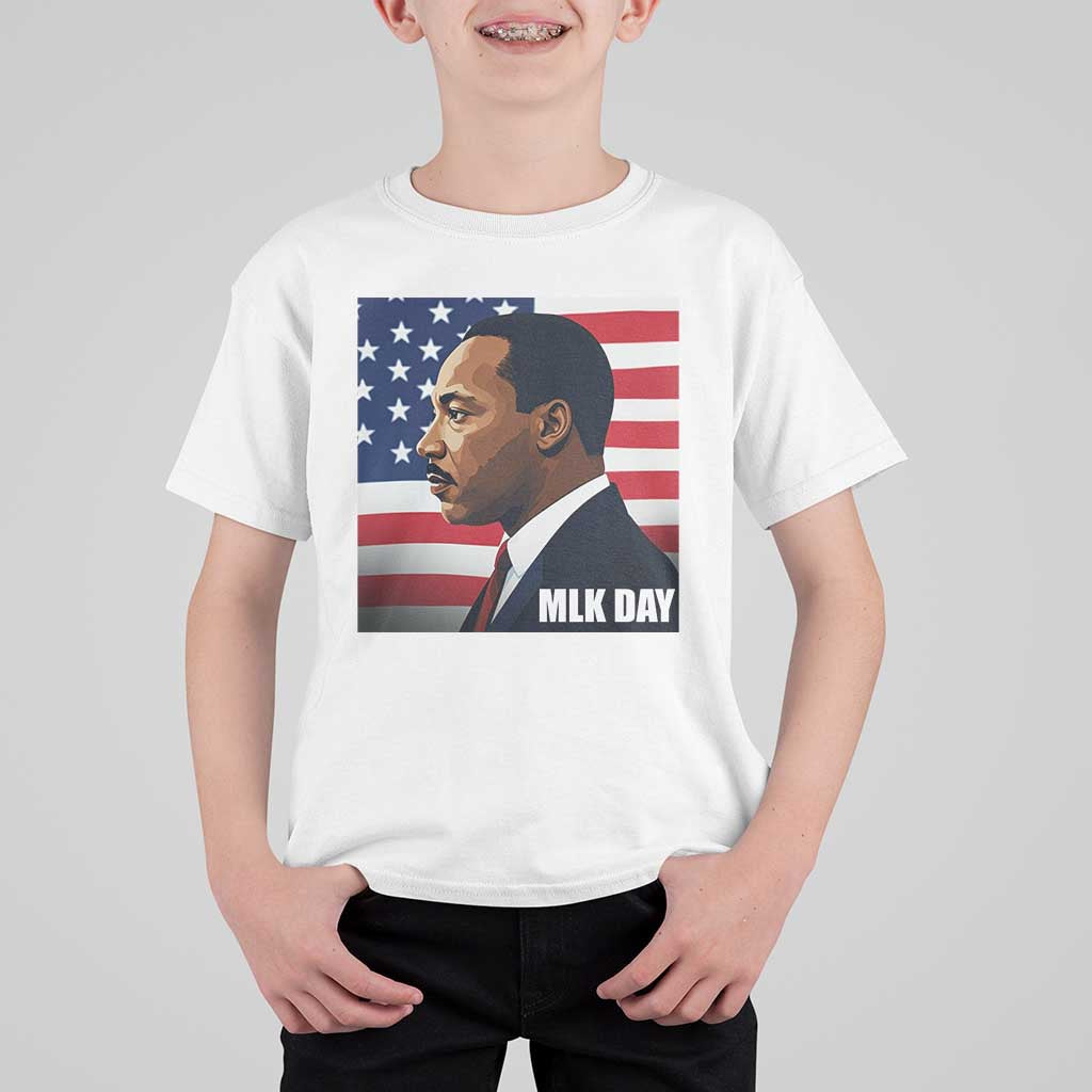 Martin Luther King Jr T Shirt For Kid Human Rights - Wonder Print Shop