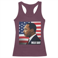 Martin Luther King Jr Racerback Tank Top Human Rights - Wonder Print Shop