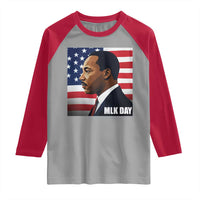 Martin Luther King Jr Raglan Shirt Human Rights - Wonder Print Shop