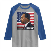 Martin Luther King Jr Raglan Shirt Human Rights - Wonder Print Shop