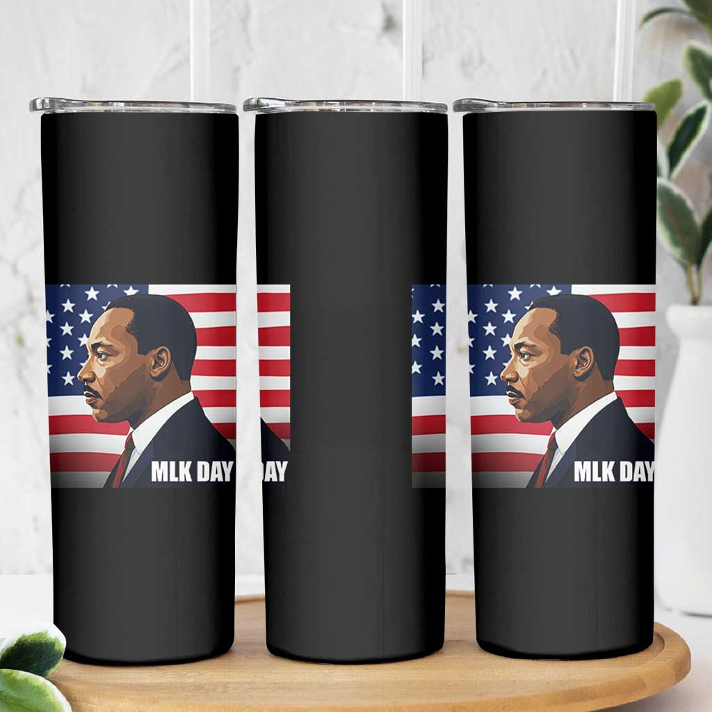 Martin Luther King Jr Skinny Tumbler Human Rights - Wonder Print Shop