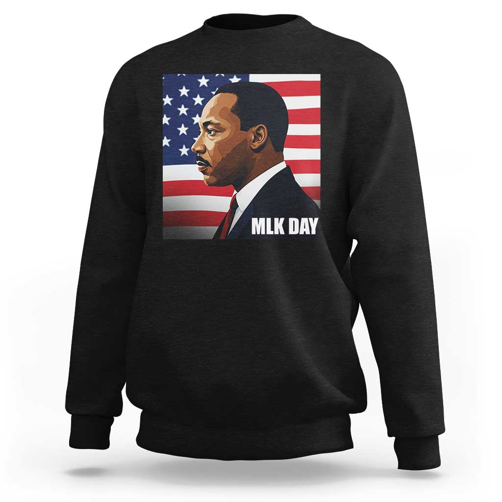 Martin Luther King Jr Sweatshirt Human Rights - Wonder Print Shop