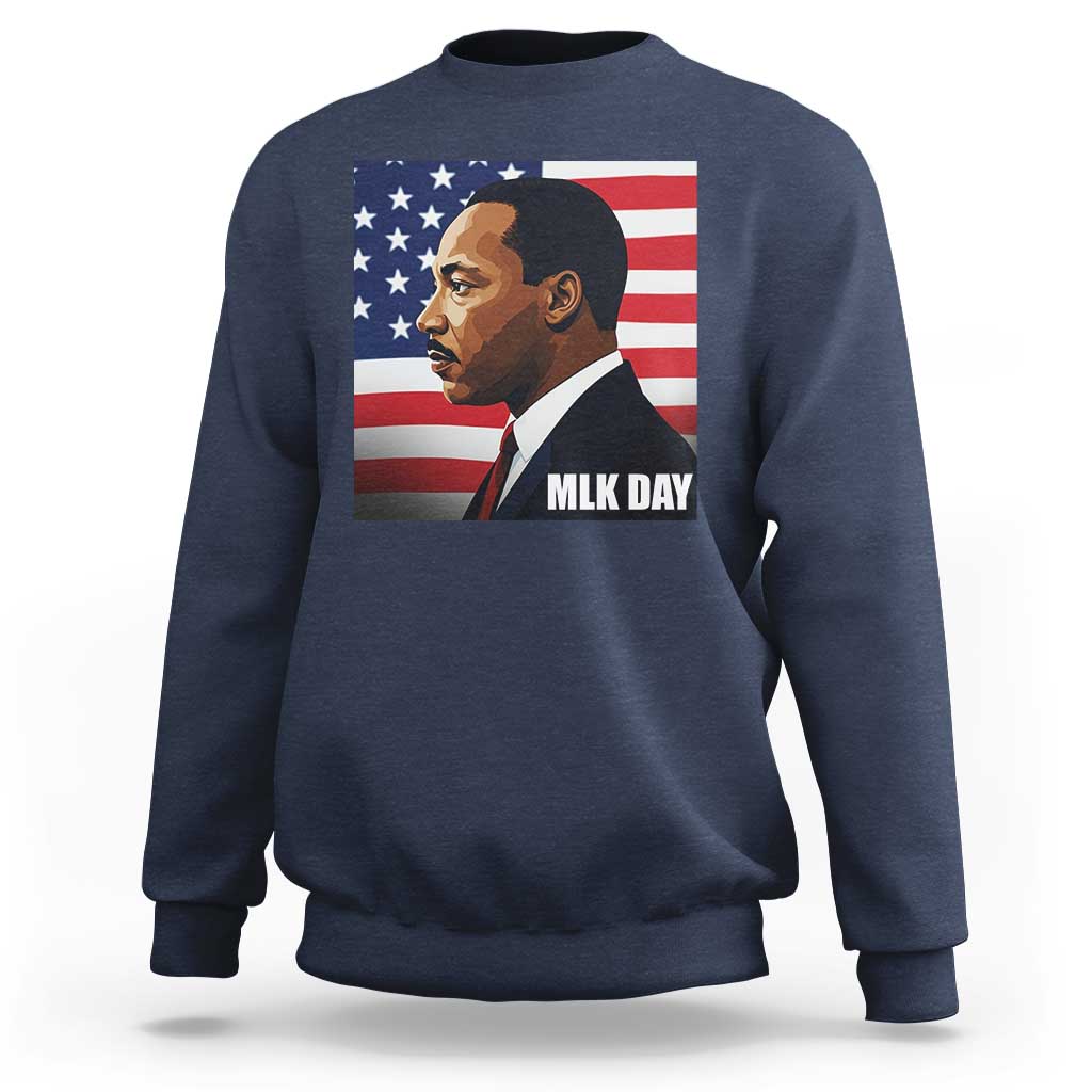 Martin Luther King Jr Sweatshirt Human Rights - Wonder Print Shop