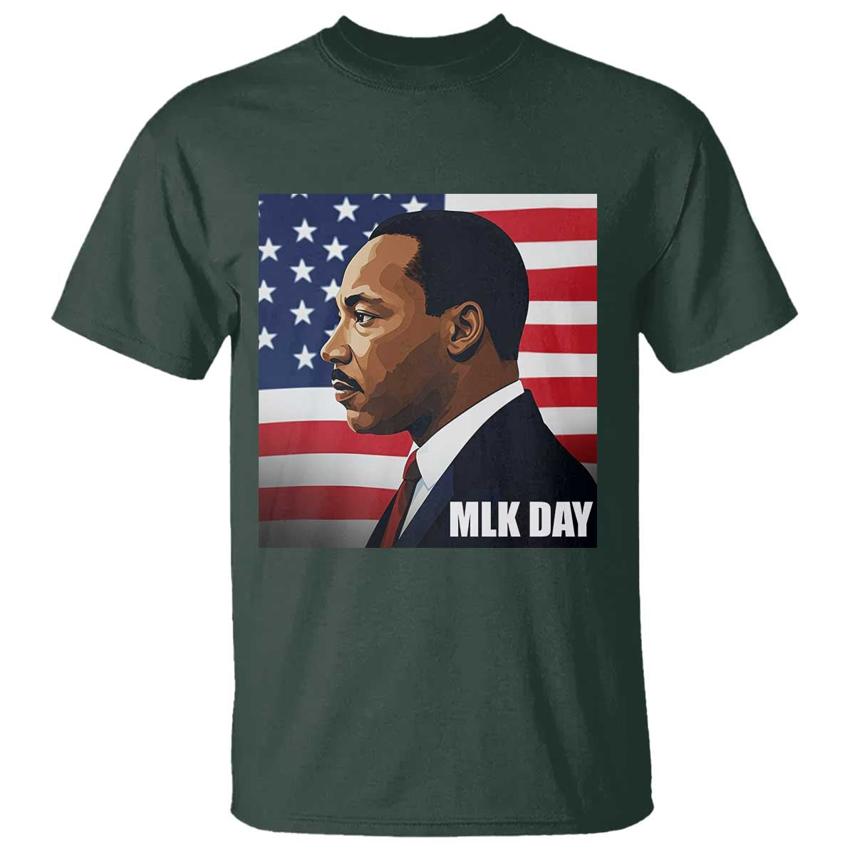 Martin Luther King Jr T Shirt Human Rights - Wonder Print Shop