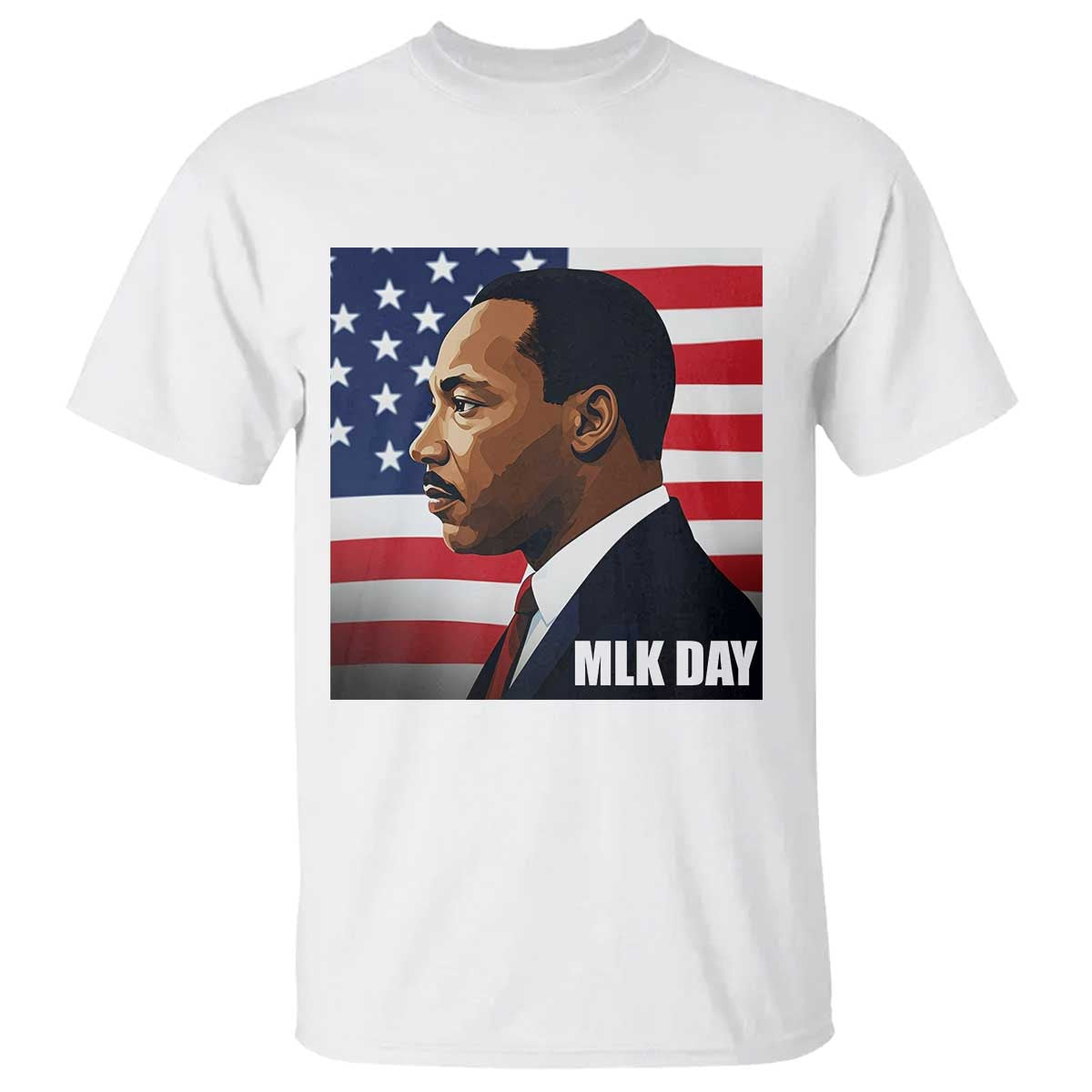 Martin Luther King Jr T Shirt Human Rights - Wonder Print Shop
