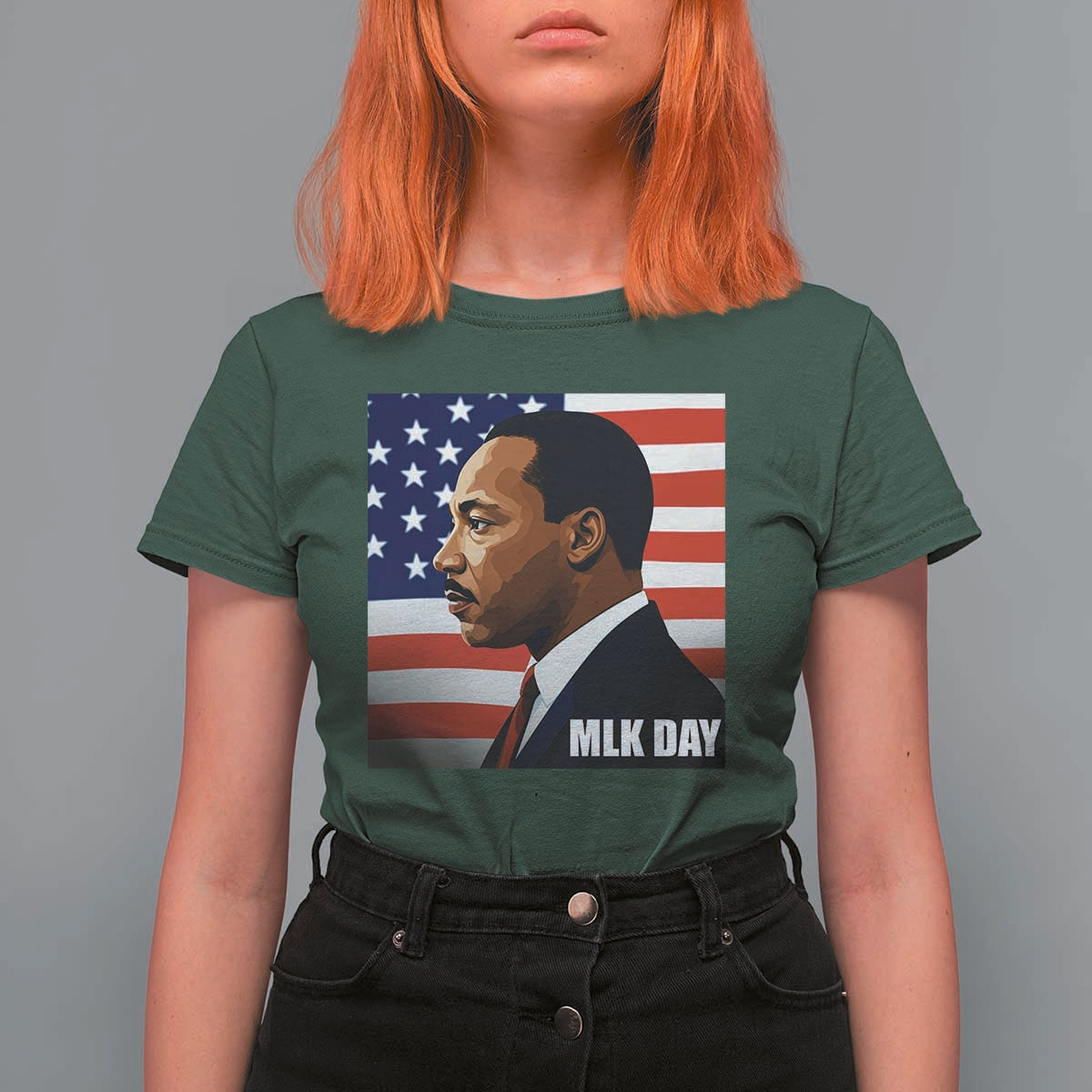 Martin Luther King Jr T Shirt For Women Human Rights - Wonder Print Shop