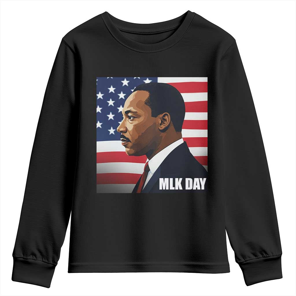 Martin Luther King Jr Youth Sweatshirt Human Rights - Wonder Print Shop