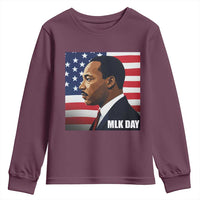 Martin Luther King Jr Youth Sweatshirt Human Rights - Wonder Print Shop