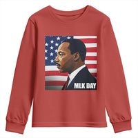 Martin Luther King Jr Youth Sweatshirt Human Rights - Wonder Print Shop