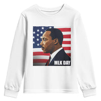 Martin Luther King Jr Youth Sweatshirt Human Rights - Wonder Print Shop