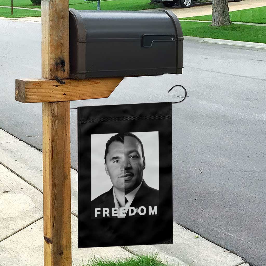 Freedom Charlie Kirk Garden Flag Martin Luther King Jr - Wonder Print Shop