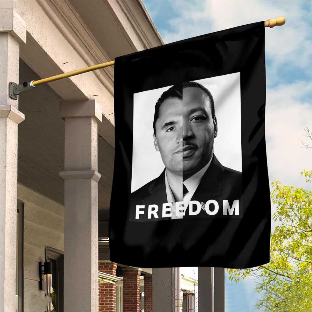 Freedom Charlie Kirk Garden Flag Martin Luther King Jr - Wonder Print Shop