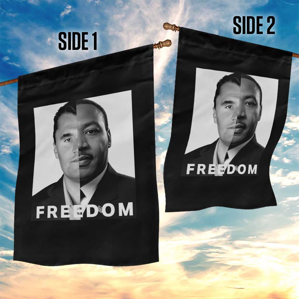 Freedom Charlie Kirk Garden Flag Martin Luther King Jr - Wonder Print Shop