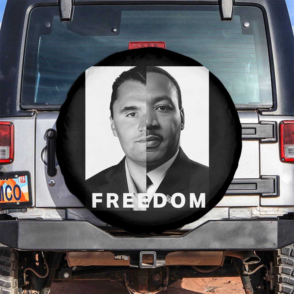 Freedom Charlie Kirk Spare Tire Cover Martin Luther King Jr - Wonder Print Shop