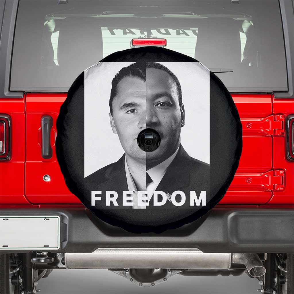 Freedom Charlie Kirk Spare Tire Cover Martin Luther King Jr - Wonder Print Shop