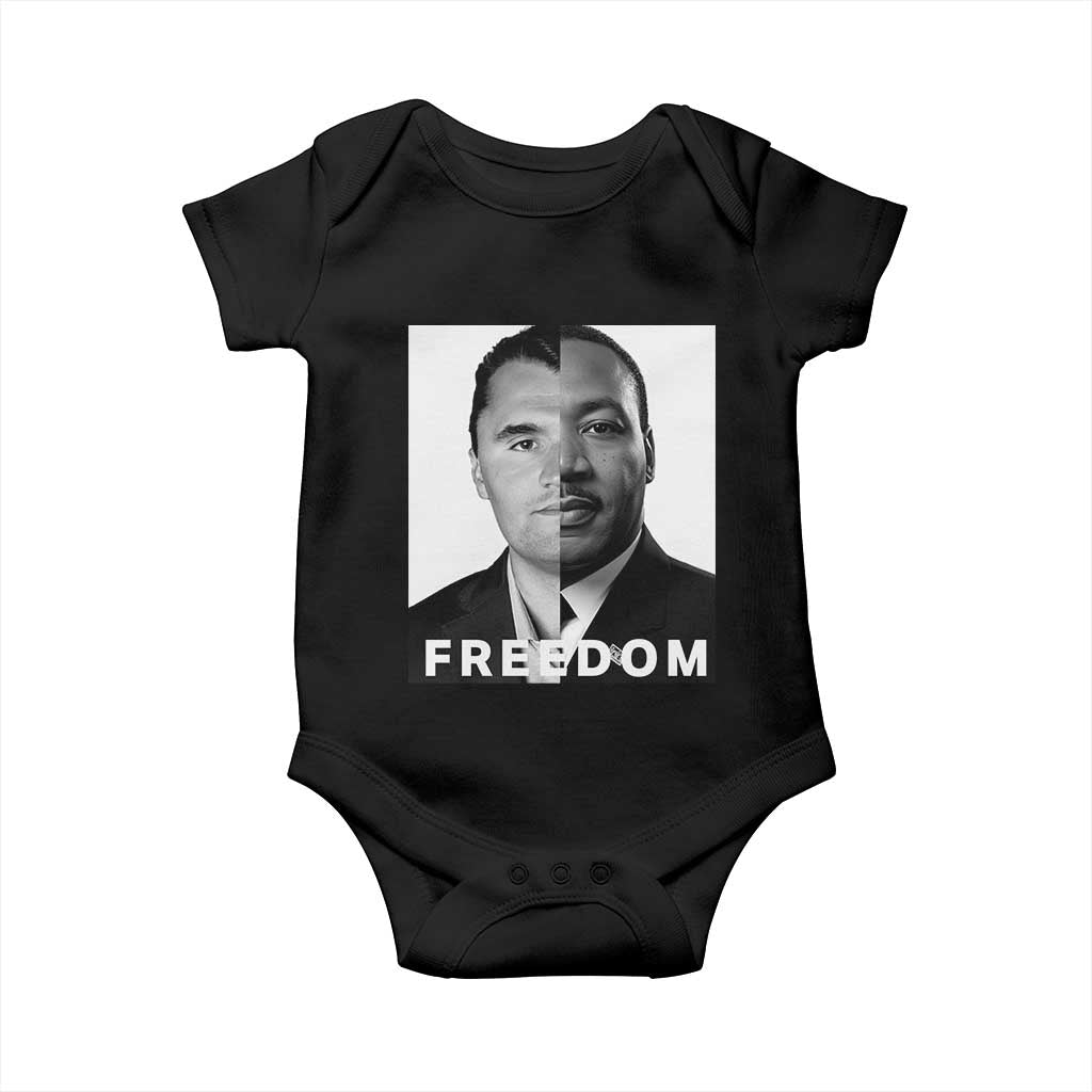 Freedom Charlie Kirk Baby Onesie Martin Luther King Jr - Wonder Print Shop