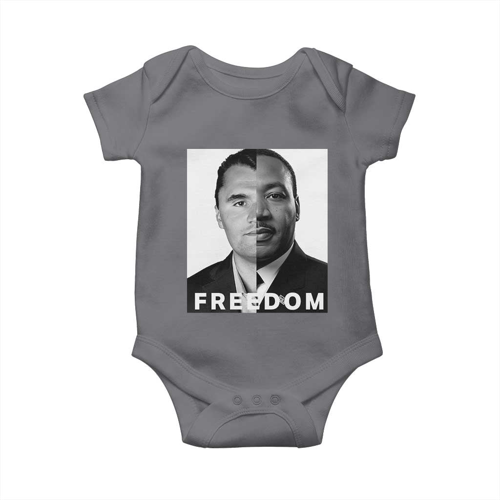Freedom Charlie Kirk Baby Onesie Martin Luther King Jr - Wonder Print Shop