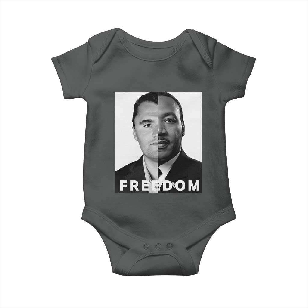 Freedom Charlie Kirk Baby Onesie Martin Luther King Jr - Wonder Print Shop