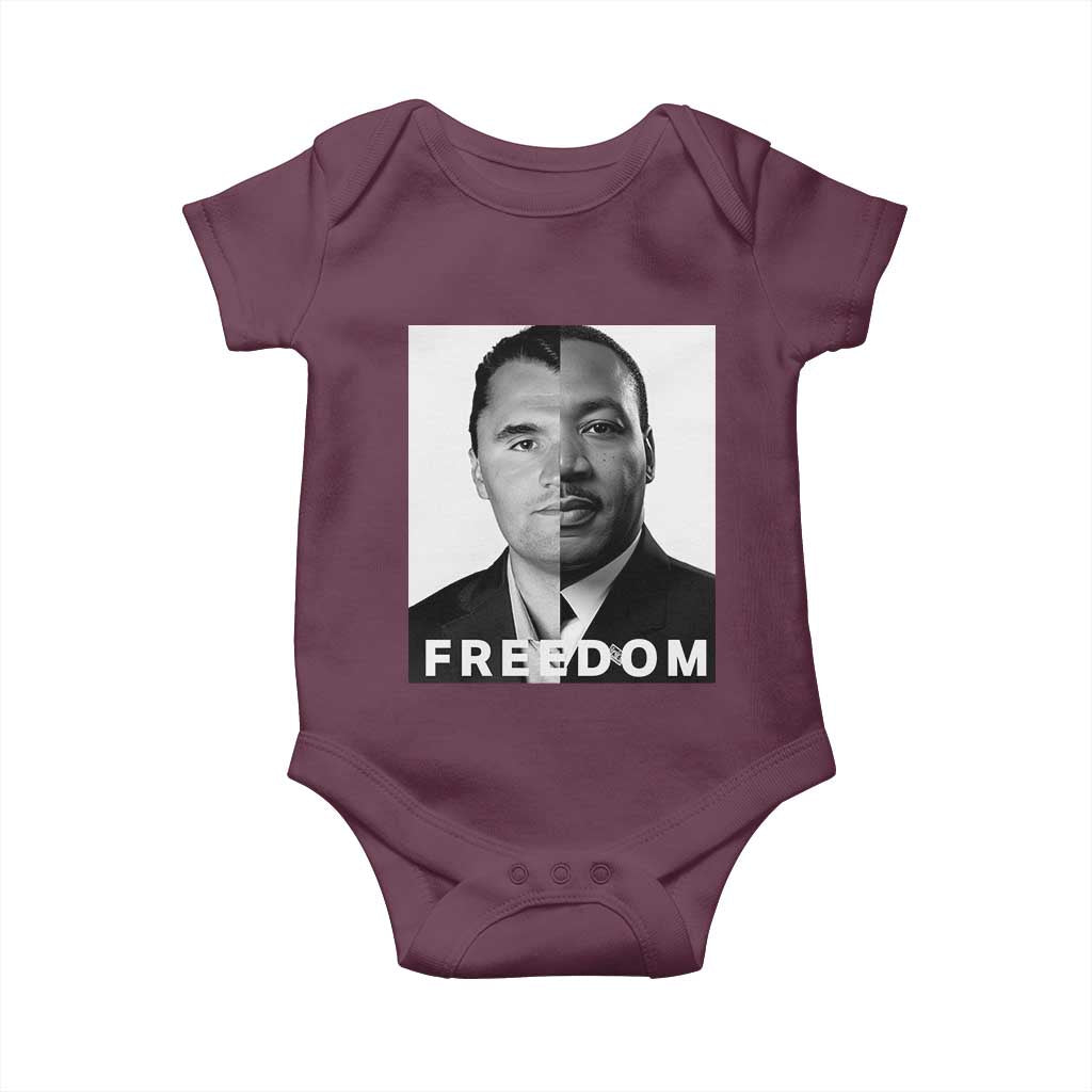 Freedom Charlie Kirk Baby Onesie Martin Luther King Jr - Wonder Print Shop