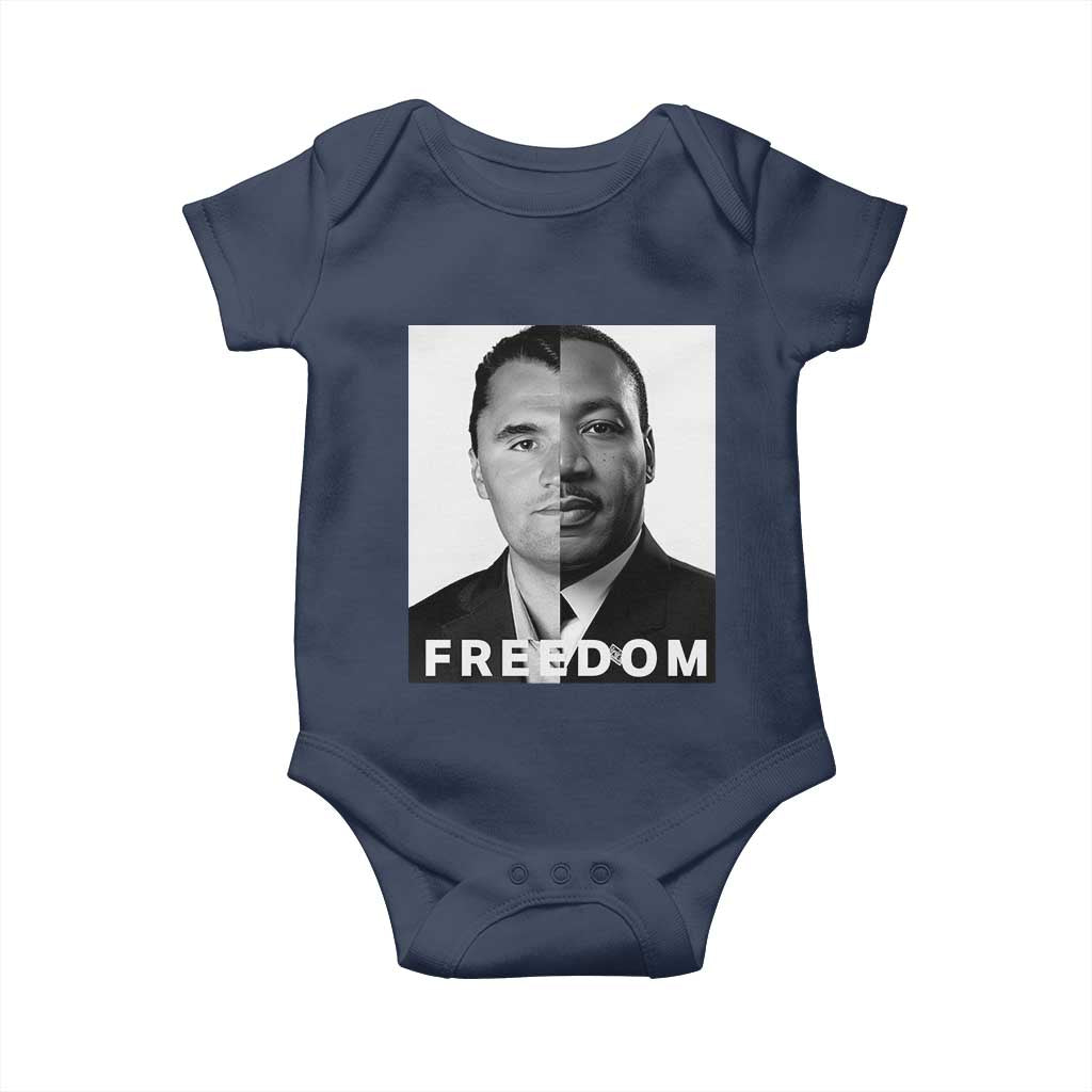 Freedom Charlie Kirk Baby Onesie Martin Luther King Jr - Wonder Print Shop