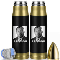 Freedom Charlie Kirk Bullet Tumbler Martin Luther King Jr - Wonder Print Shop