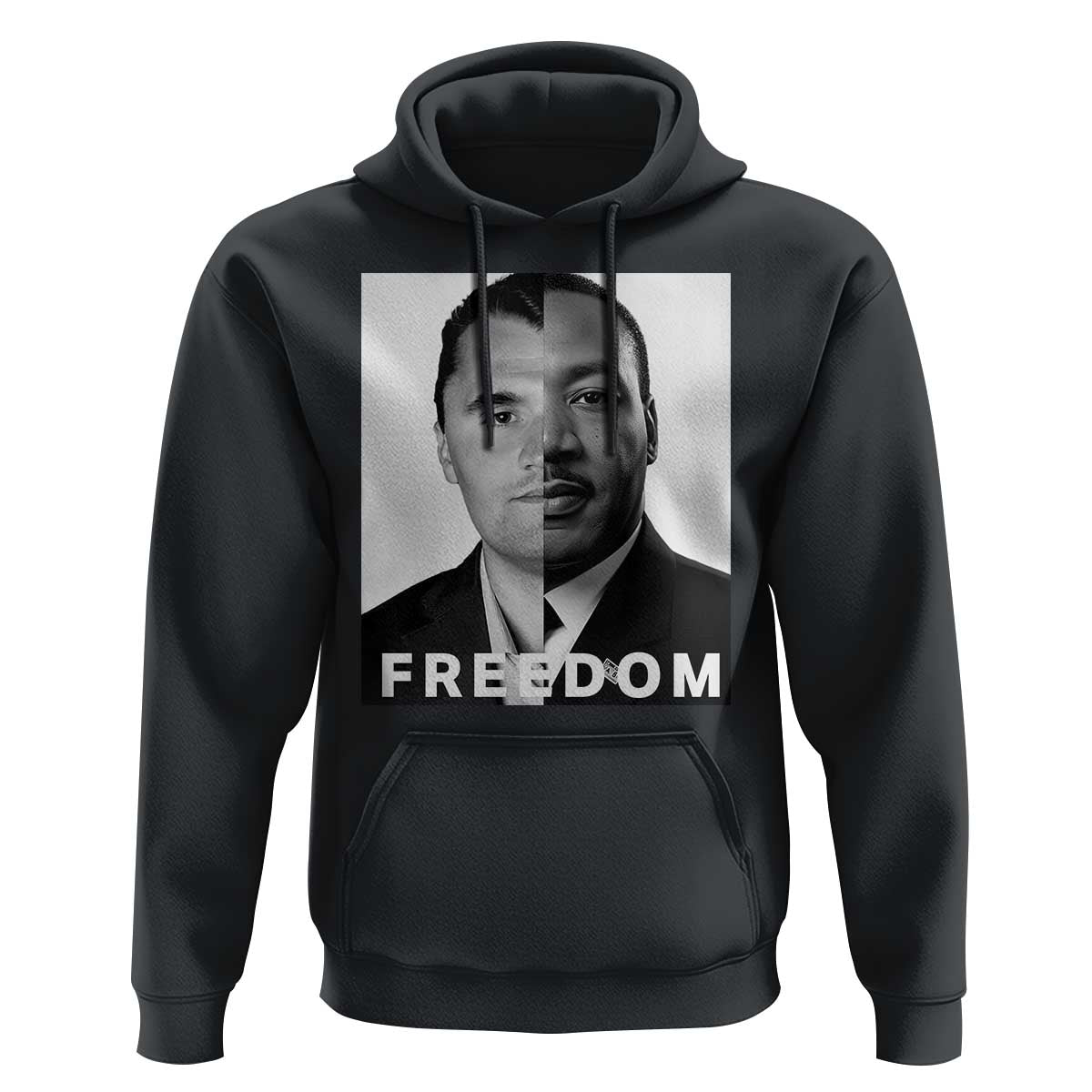 Freedom Charlie Kirk Hoodie Martin Luther King Jr - Wonder Print Shop