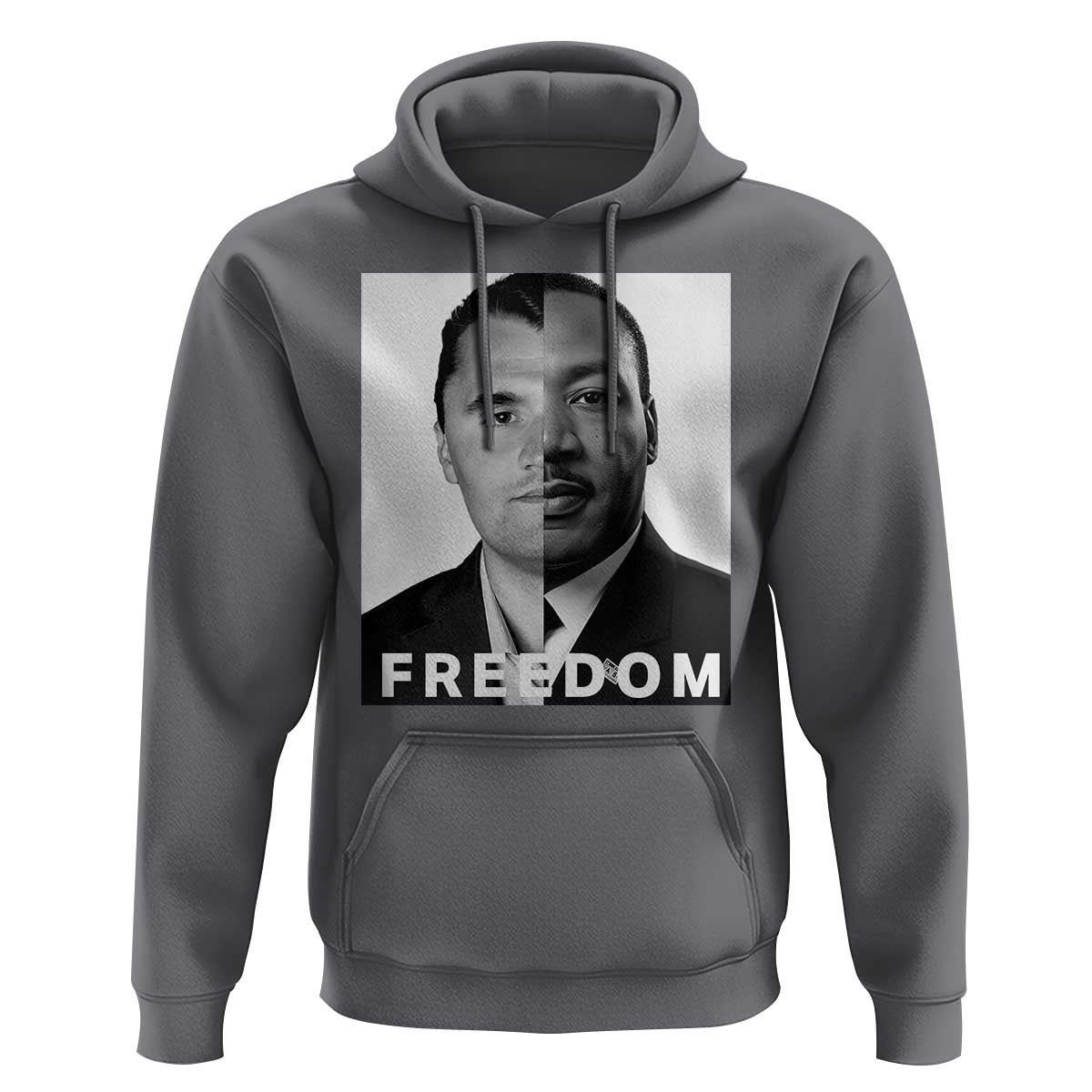 Freedom Charlie Kirk Hoodie Martin Luther King Jr - Wonder Print Shop