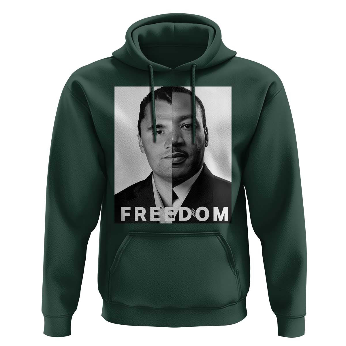 Freedom Charlie Kirk Hoodie Martin Luther King Jr - Wonder Print Shop