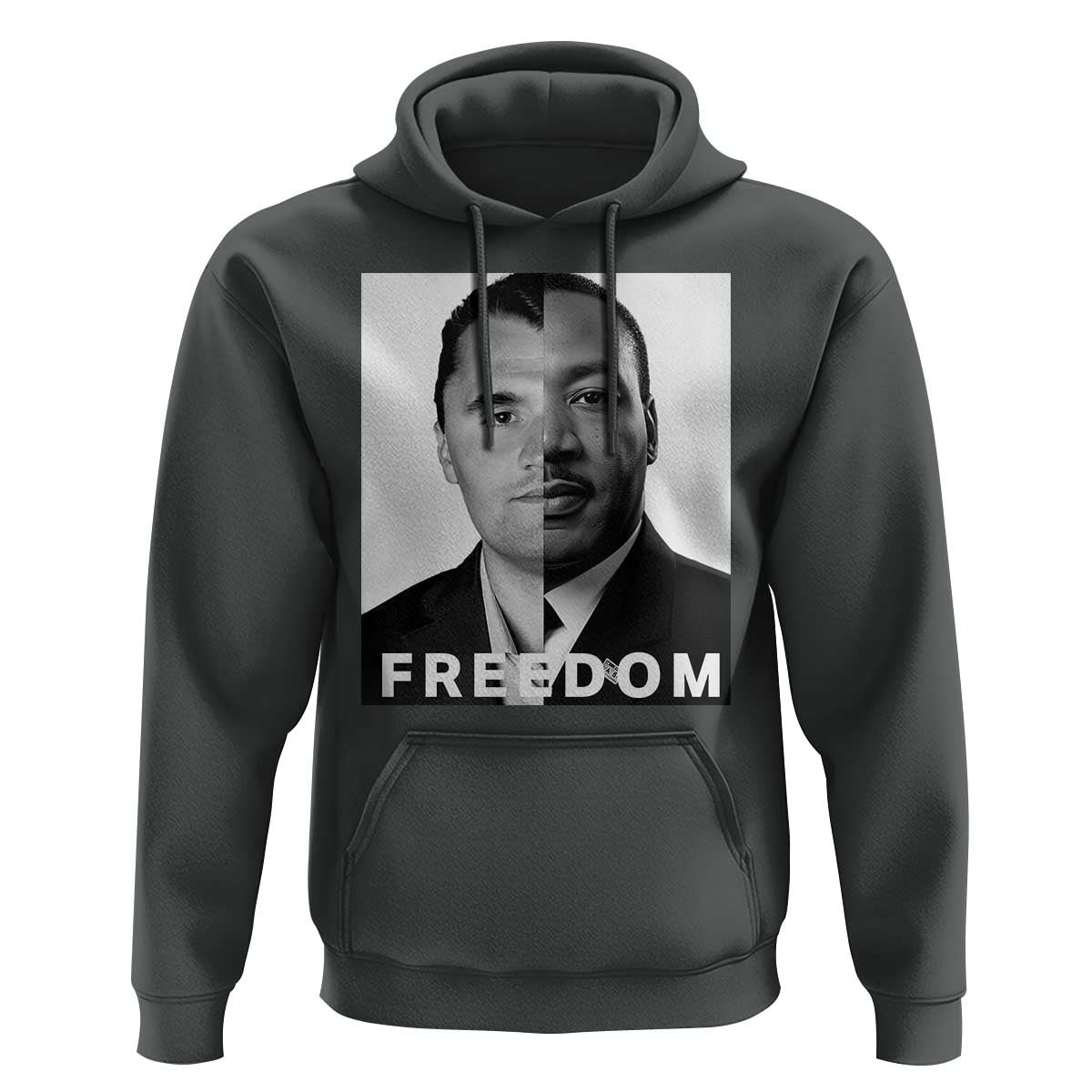 Freedom Charlie Kirk Hoodie Martin Luther King Jr - Wonder Print Shop