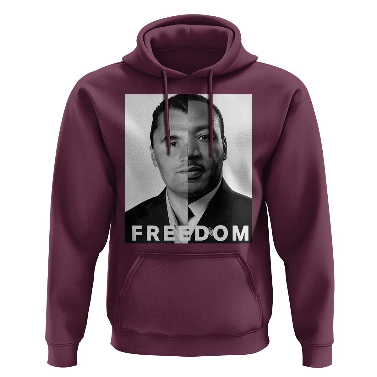Freedom Charlie Kirk Hoodie Martin Luther King Jr - Wonder Print Shop
