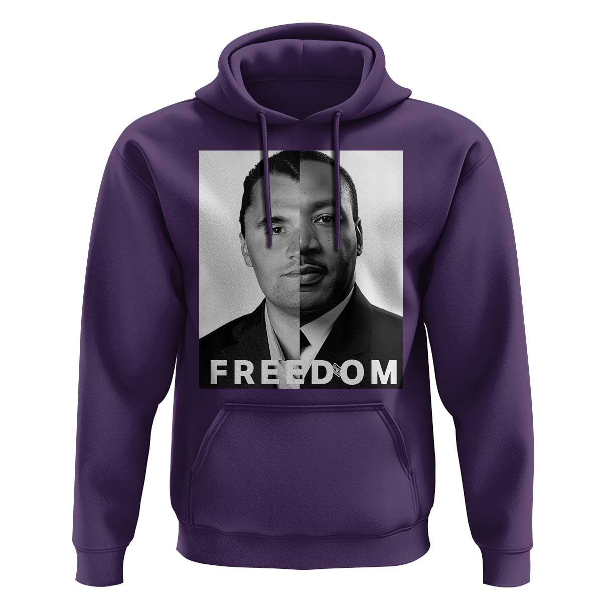 Freedom Charlie Kirk Hoodie Martin Luther King Jr - Wonder Print Shop